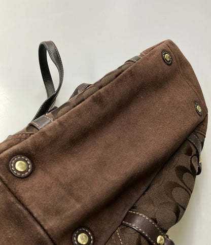 COACH トートバッグ シグネチャー 10384 レディース コーチ