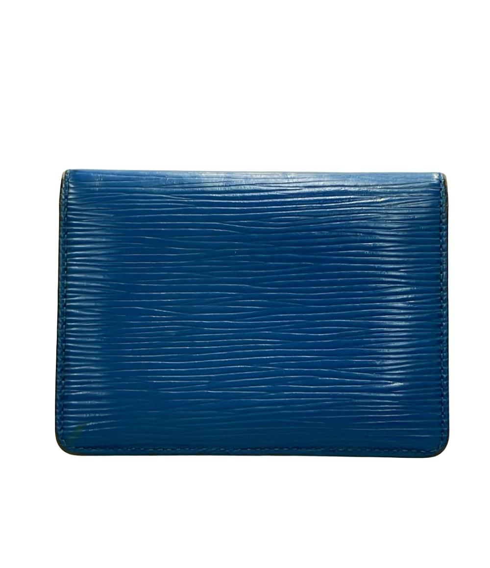 LOUIS VUITTON パスケース ポルト2 カルト ヴェルティカル エピ M63205 メンズ レディース ルイ・ヴィトン