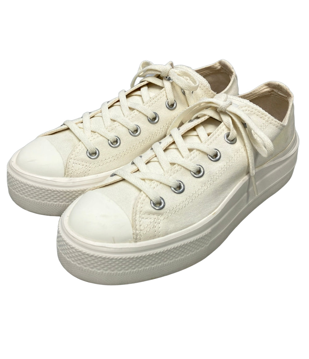 CONVERSE ローカット厚底スニーカー オールスター ライト PLTS 2 OX 1SE139 レディース SIZE 24.5 コンバース