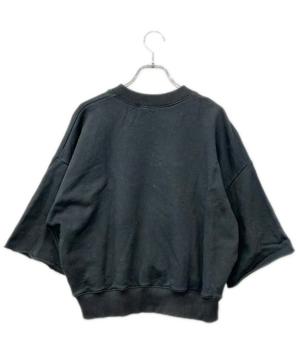 SAINT LAURENT PARIS クロップド丈 スウェット レディース SIZE M サンローランパリ