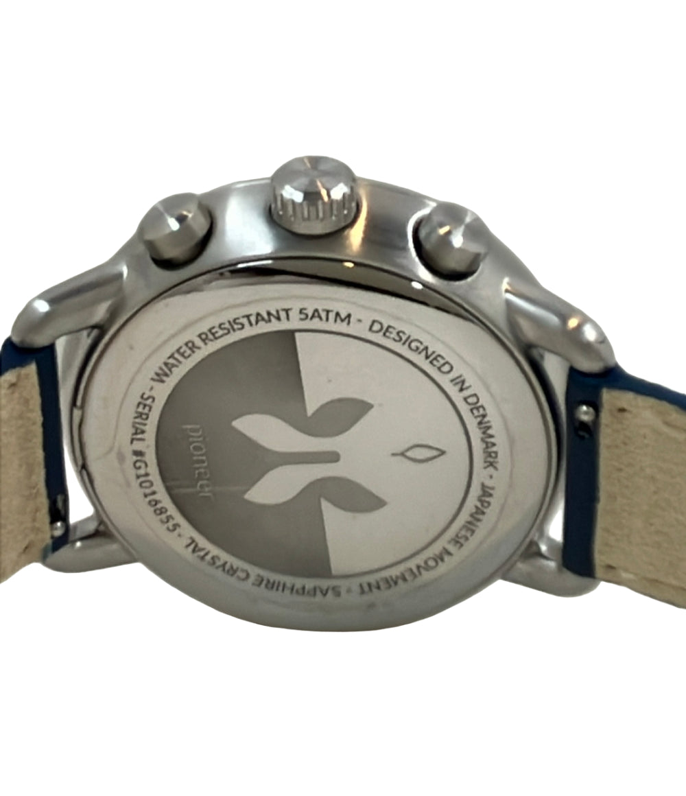 Nordgreen 腕時計 pioneer クオーツ ネイビー メンズ ノードグリーン