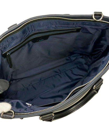 LANVIN en Bleu 2way ビジネスバッグ ブリーフケース ショルダーバッグ 斜め掛け メンズ ランバンオンブルー