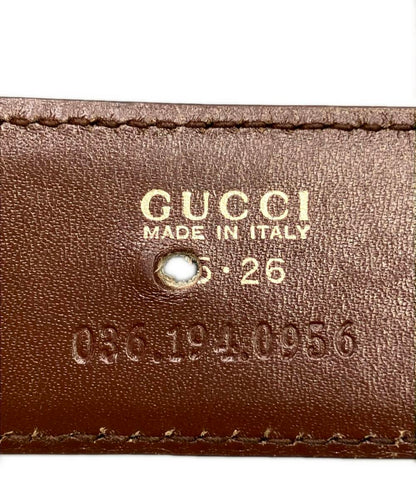 訳あり GUCCI ベルト Gバックル 036 194 0956 レディース グッチ