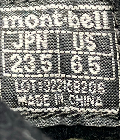 美品 mont-bell トレッキングシューズ 322158206 レディース SIZE 23.5 モンベル