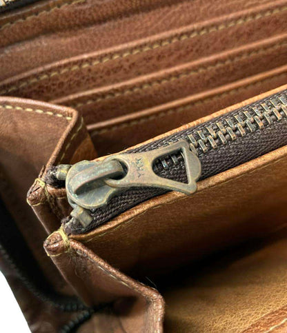 ゲンテン ラウンドファスナー長財布 レディース genten