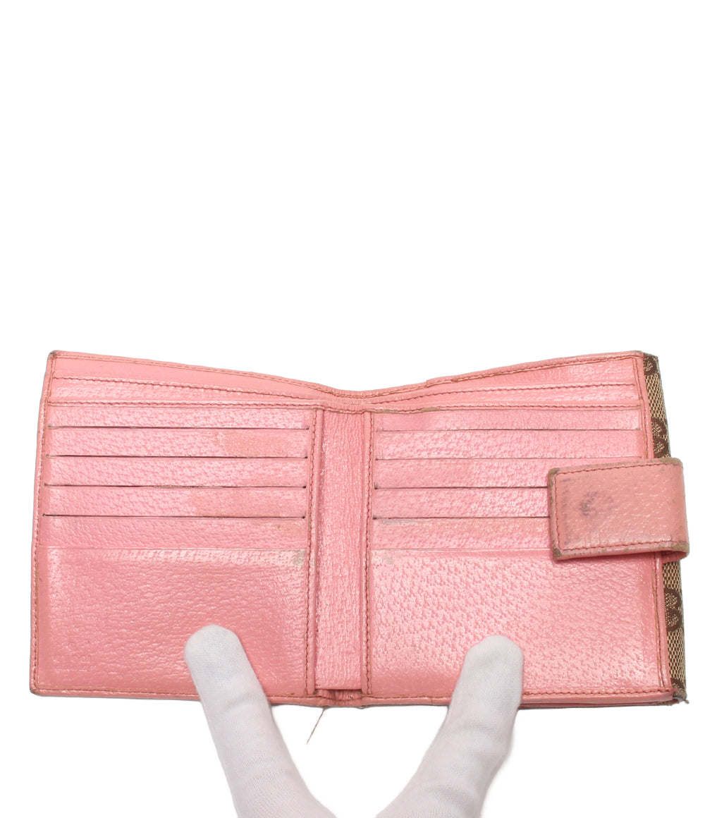 GUCCI Wホック二つ折り財布 GGキャンバス 120932 3731 レディース グッチ