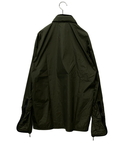 訳あり MONCLER ナイロンジャケット ブルゾン ハーフジップ フード付き レディース SIZE 1 (S) モンクレール