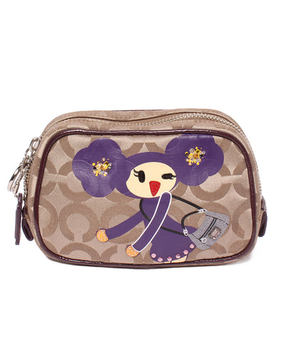 COACH ポーチ ポピー オプアート レディース コーチ