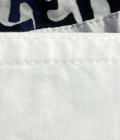 ヴァレンティノ マニフェスト クロスワードプリント長袖シャツ メンズ SIZE 40 (M) VALENTINO