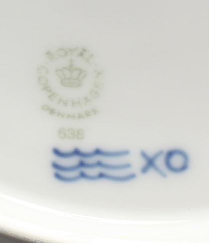 ロイヤルコペンハーゲン レースプレート 皿 オープンワーク 24cm ブルーフラワー Royal Copenhagen