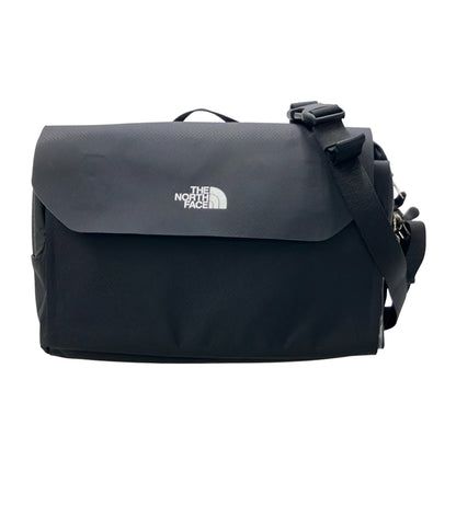 美品 THE NORTH FACE ショルダーバッグ 斜め掛け フロントアクセサリーポケット NM92401 メンズ レディース ザ・ノース・フェイス
