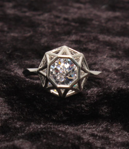 美品 VENDOME AOYAMA リング 指輪 SV925 プロポーズリング レディース SIZE 10号 ヴァンドームアオヤマ