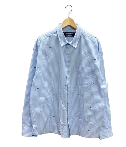 美品 ジャックムー ストライプ柄長袖シャツ メンズ SIZE 54 JACQUEMUS