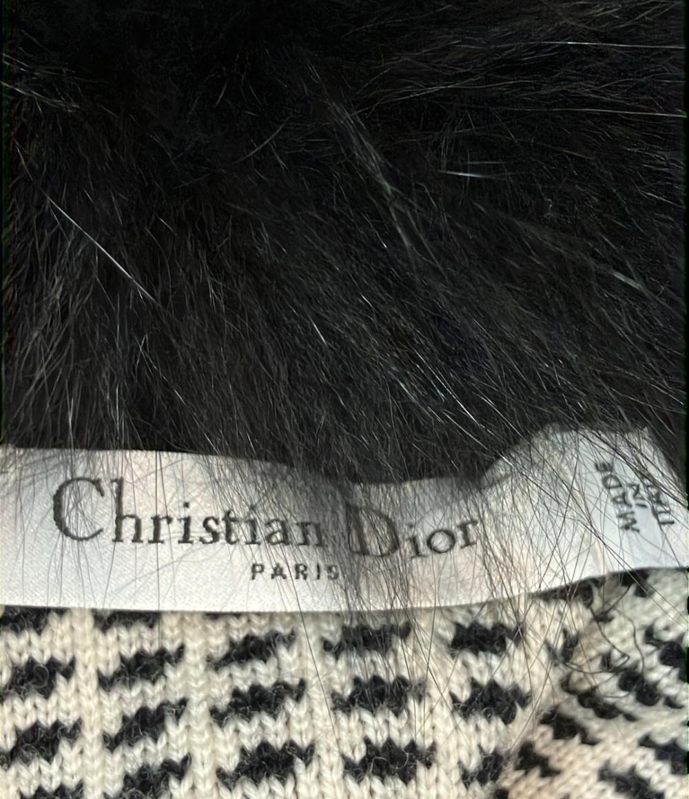 Christian Dior ジャケット  ニット フォックス 9A24701GM512 レディース SIZE 40 (S) クリスチャンディオール