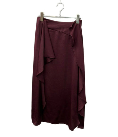 Kate Spade スカート ロング フリル 装飾 紫 パープル レディース SIZE 0 (XS) ケイトスペード
