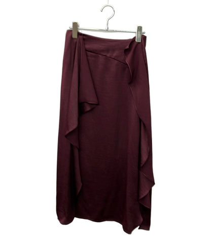 Kate Spade スカート ロング フリル 装飾 紫 パープル レディース SIZE 0 (XS) ケイトスペード
