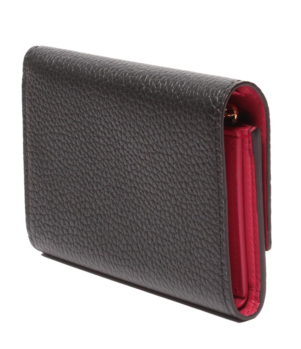 美品 ルイ・ヴィトン 三つ折り財布 ポルトフォイユ カプシーヌ コンパクト M62157 レディース LOUIS VUITTON