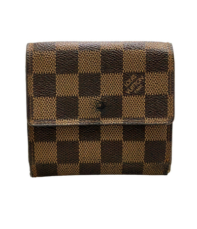 LOUIS VUITTON Wホック 二つ折り財布 ポルトフォイユ エリーズ ダミエ N61654 メンズ レディース ルイ・ヴィトン