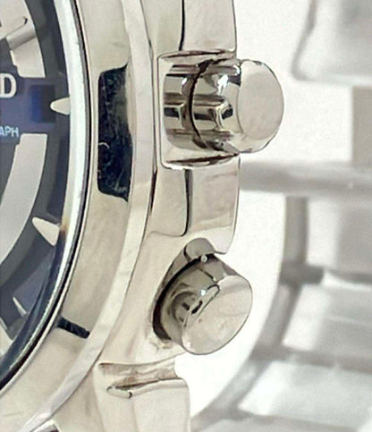 セイコー 腕時計 WIRED ワイアード ソーラー ブルー V176-0AK0 メンズ SEIKO