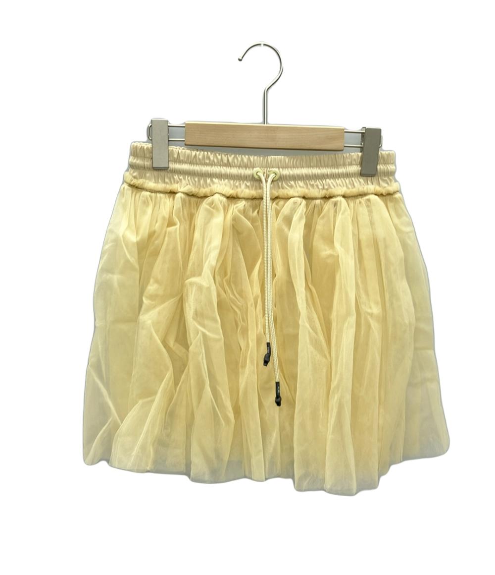 美品 ハイク ナイロンシアーミニスカート レディース SIZE M HYKE
