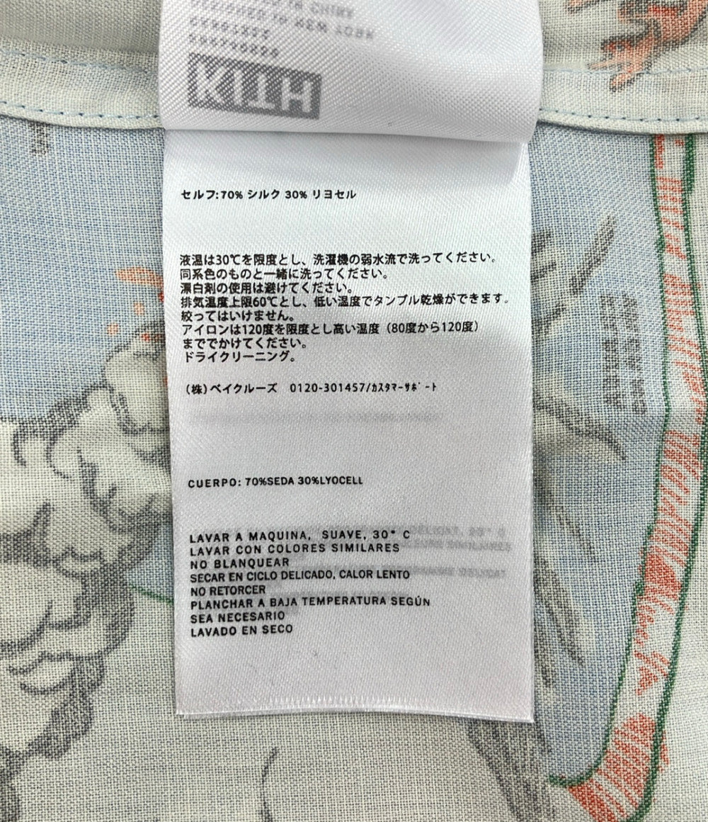 美品 KITH 半袖ｼｬﾂ khm032356 メンズ SIZE L キス