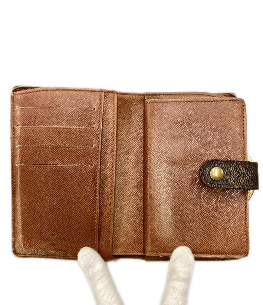 【鑑定済み】ルイヴィトン✨ポルトフォイユ ヴィエノワ✨モノグラム✨二つ折り財布 LOUIS VUITTON（ルイ・ヴィトン） ポルトフォイユ・ヴィエノワ 2つ折り