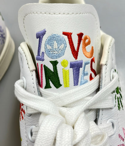 adidas ローカットスニーカー 刺繍 スタンスミス プライド GW2417 レディース SIZE 24.5 (L) アディダス