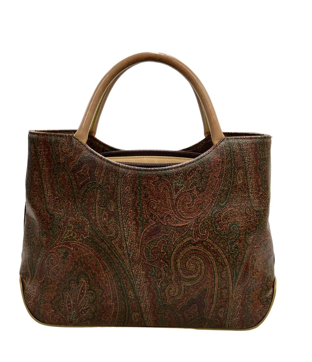 ETRO ハンドバッグ ショルダーバッグ 2WAY 斜め掛け PVC ペイズリー