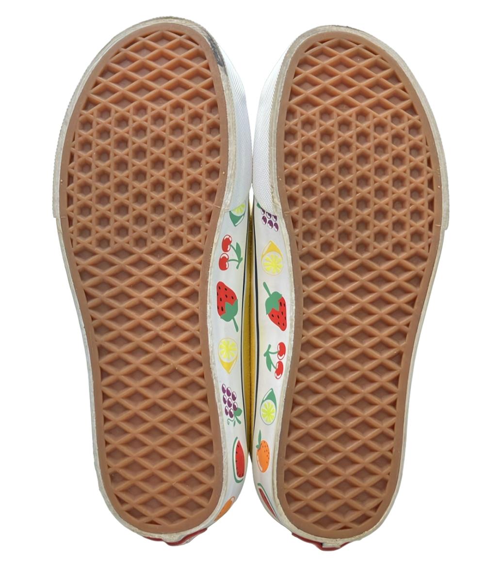 VANS ローカットスニーカー バンズ スポーツ フルーツ サイトプリント レディース SIZE 23.5 バンズ