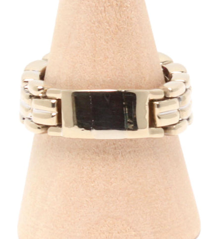 美品 リング 指輪 K18 ルビー ミステリーセッティング レディース SIZE 15号