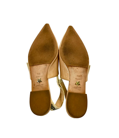 Christian Dior スリングバックパンプス J Adior レディース SIZE 35 1/2 クリスチャンディオール