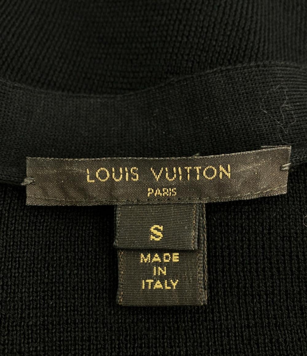 LOUIS VUITTON 長袖カーディガン レオパード レディース SIZE S ルイ・ヴィトン