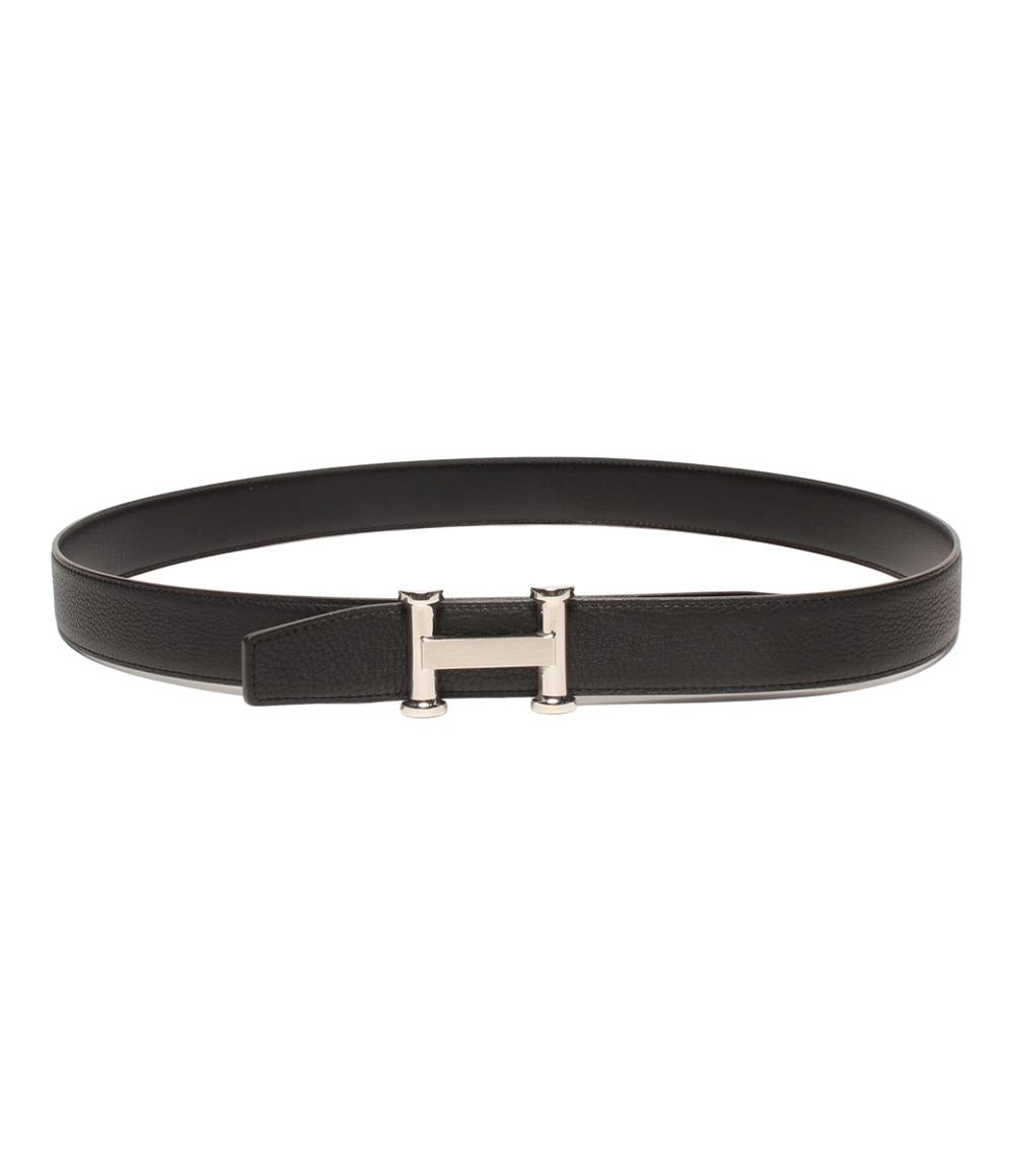 エルメス ベルト D刻印 シルバー金具 Hバックル リバーシブル メンズ