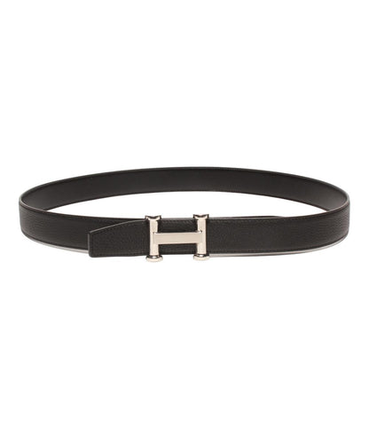 エルメス ベルト D刻印 シルバー金具 Hバックル リバーシブル メンズ HERMES