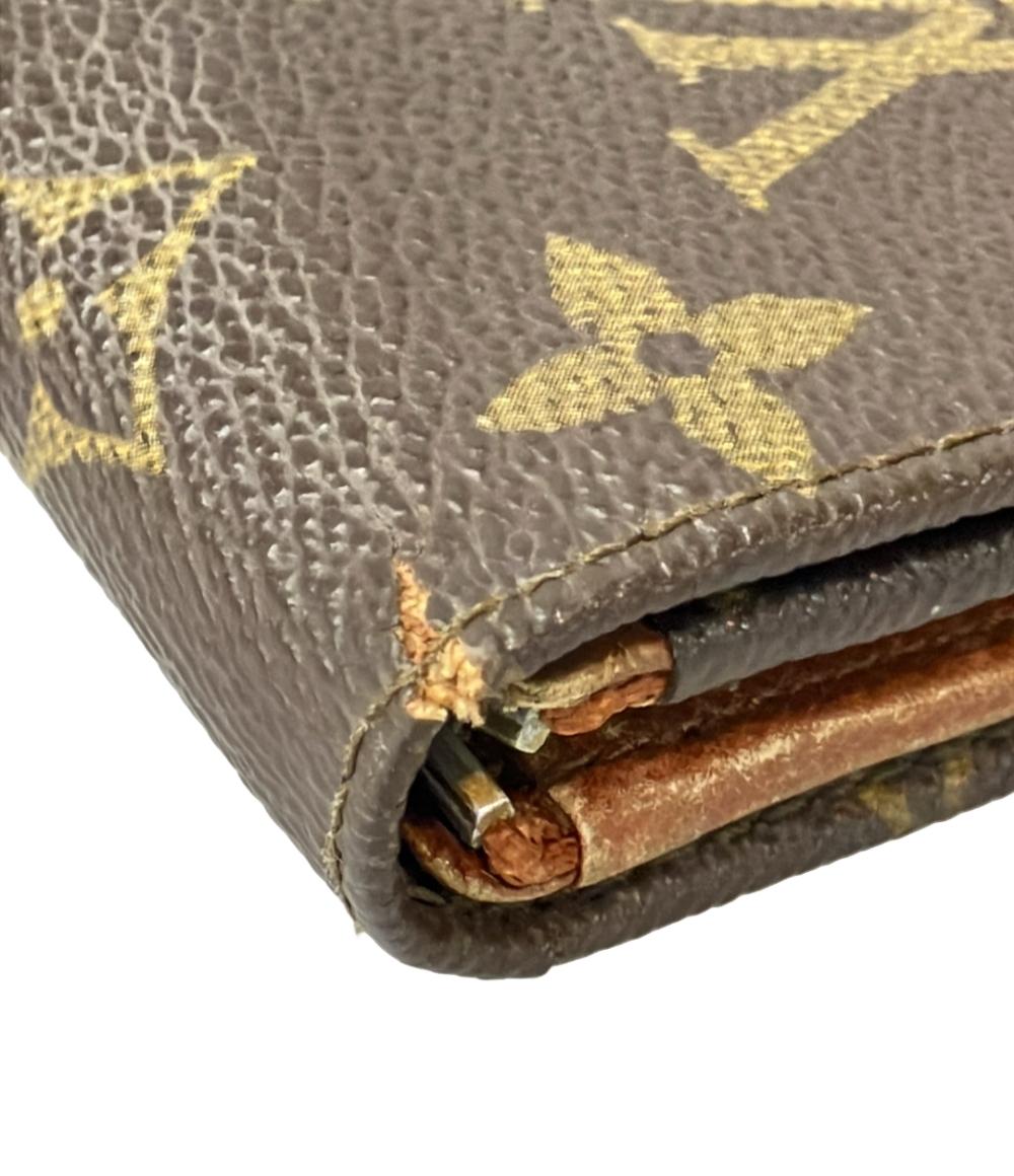 ルイ・ヴィトン 二つ折り財布 ポルトモネ・ビエ・トレゾール 旧型  