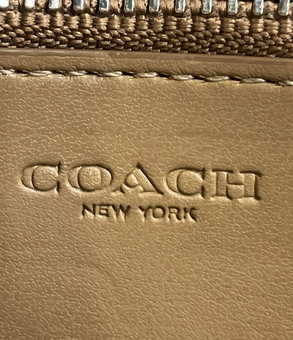 COACH ラウンドファスナー長財布 シグネチャー 31546 レディース コーチ