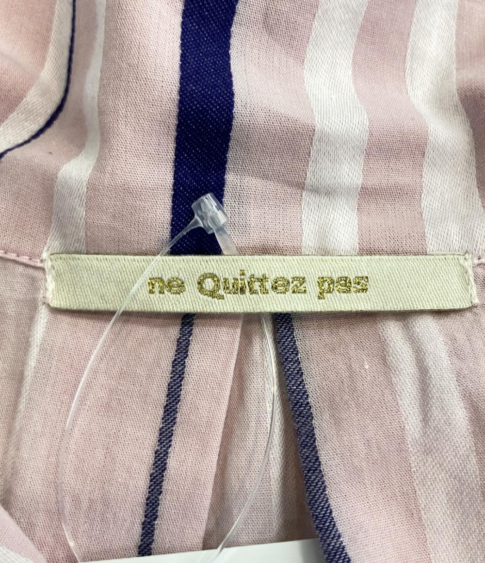 美品 ヌキテパ ノースリーブワンピース レディース ne quittez pas