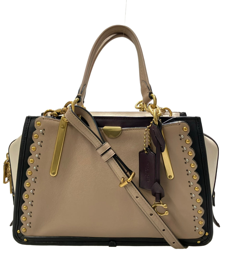 美品 COACH ハンドバッグ ショルダーバッグ 2WAY 斜め掛け レザー 76421 レディース コーチ