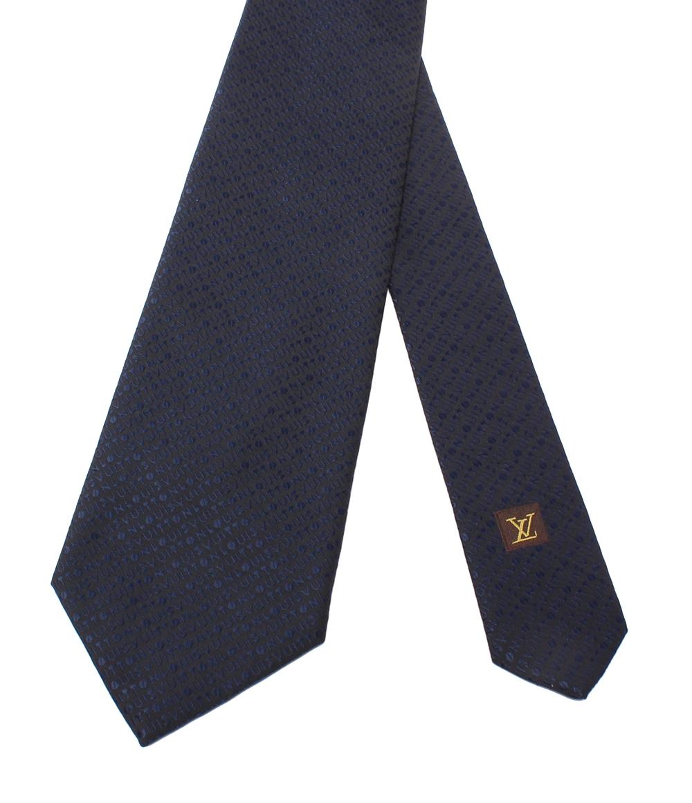 美品 ルイ・ヴィトン ネクタイ シルク100％ メンズ LOUIS VUITTON