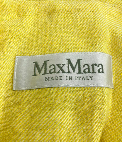 マックスマーラ リネンノーカラージャケット レディース SIZE 40 (M) MAX MARA