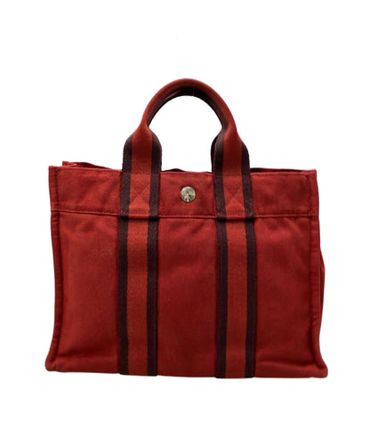 HERMES ハンドバッグ キャンバス フールトゥPM レディース エルメス