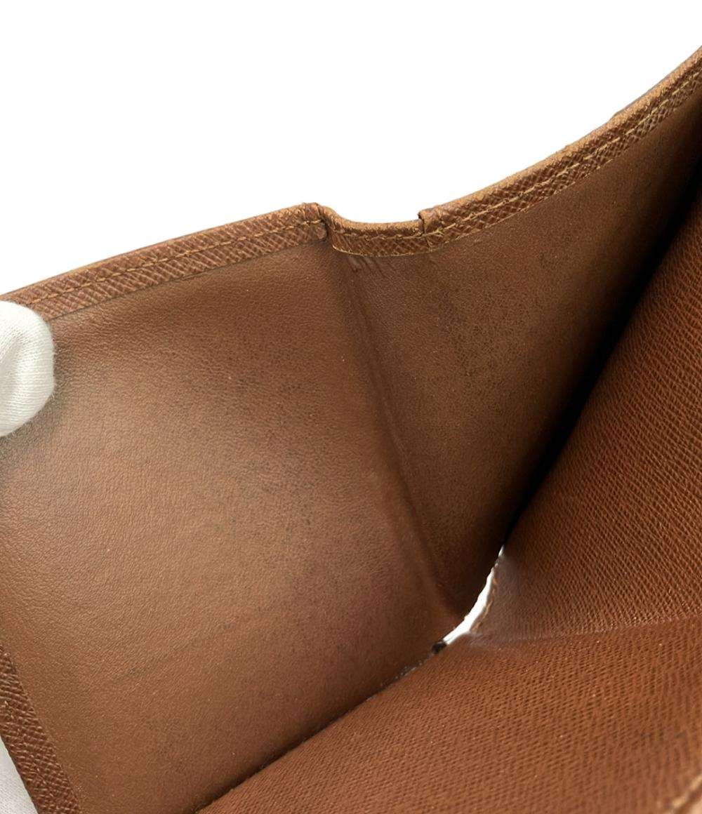 訳あり LOUIS VUITTON Wホック財布 モノグラム ポルトモネ ビエ カルトクレディ M61652 レディース メンズ ルイ・ヴィトン