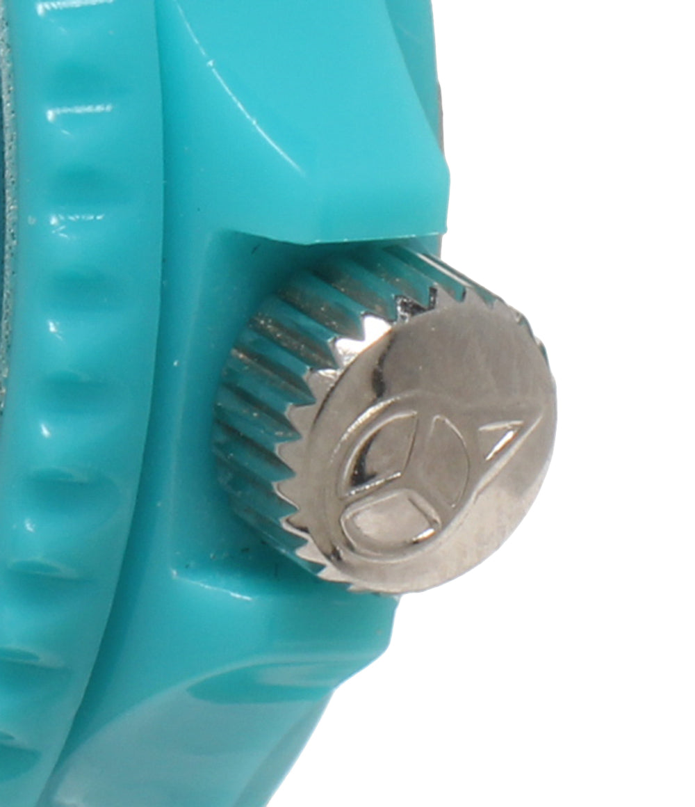 美品 ice watch 腕時計 クオーツ グリーン レディース アイスウォッチ