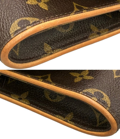LOUIS VUITTON 2way クラッチバッグ ショルダーバッグ 斜め掛け ポシェットツインGM モノグラム M51852 レディース ルイ・ヴィトン