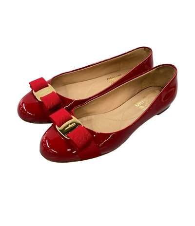 Salvatore Ferragamo パンプス ヴァラ レディース SIZE 6 1/2 サルヴァトーレフェラガモ