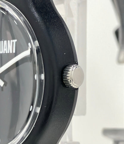 MARY QUANT 腕時計 クオーツ ブラック レディース マリークヮント