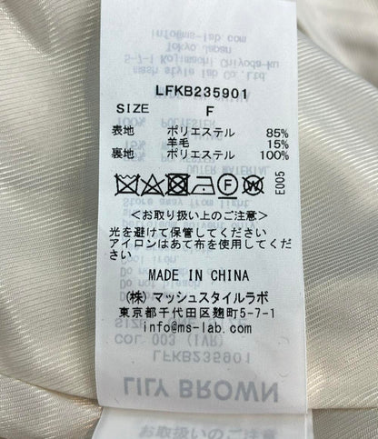 リリーブラウン ダブルジャケットコート レディース SIZE F (M) LILY BROWN