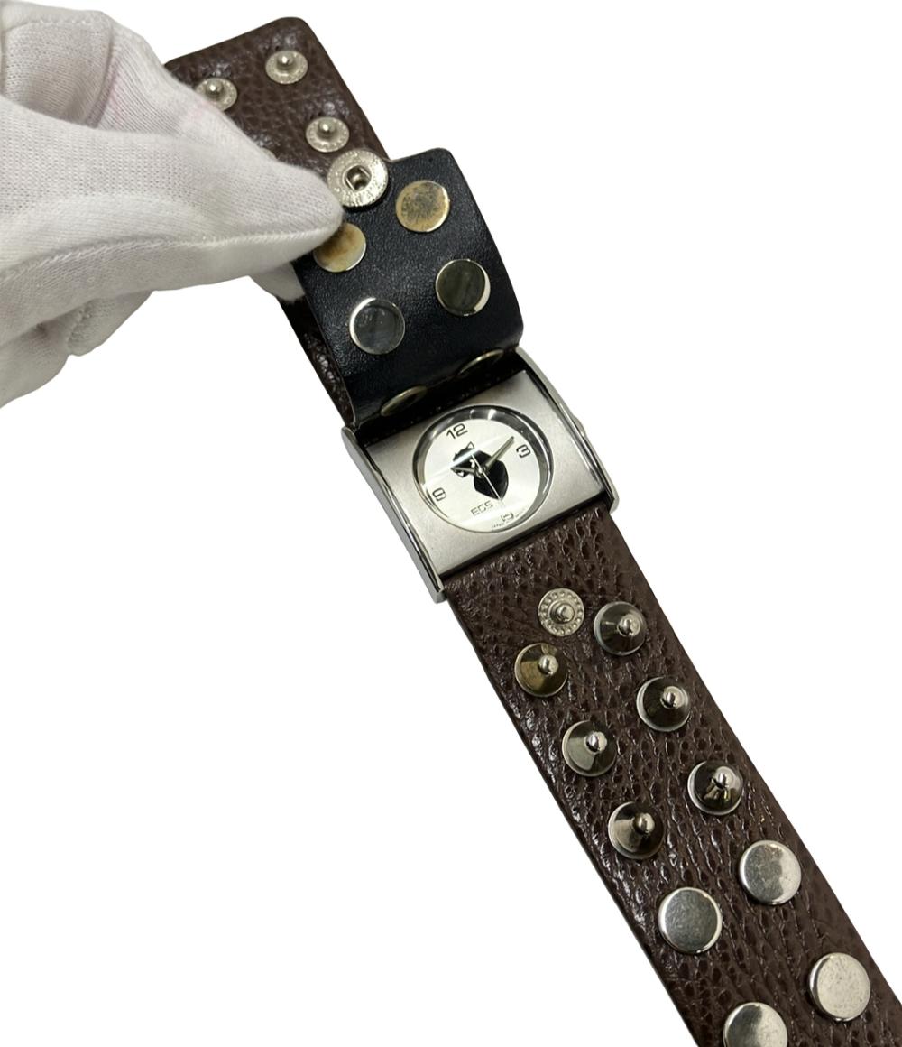 EOS 腕時計 クオーツ シルバー メンズ