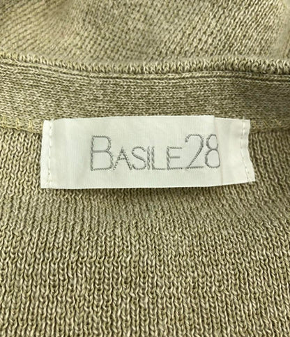 美品 バジーレヴェントット 長袖ツイードカーディガン 28-10IY13 レディース SIZE 9 (S) BASILE21