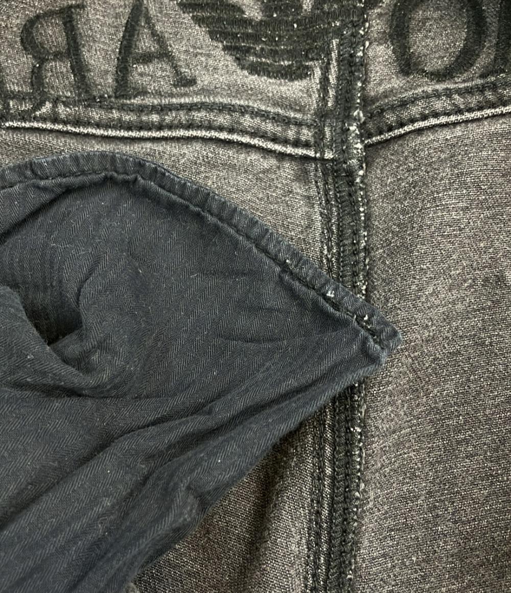 Emporio Armani バッグ刺繍ロゴ デニムパンツ メンズ SIZE W33 L34 エンポリオ・アルマーニ